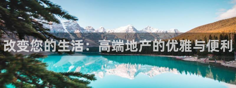 新宝5电脑登录网址：改变您的生活：高端地产的优雅与便利