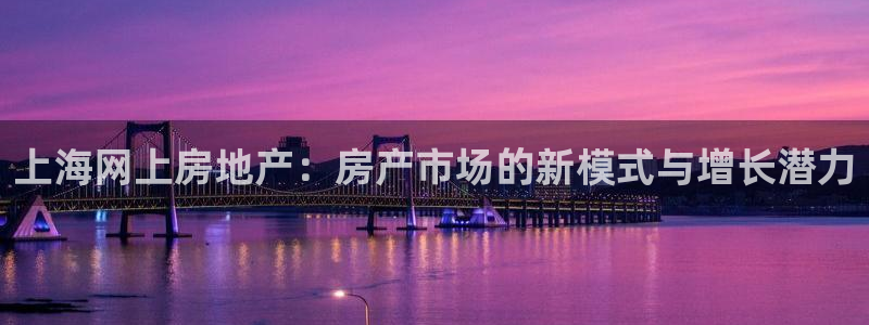 新宝5娱乐家：上海网上房地产：房产市场的新模式与增长潜力
