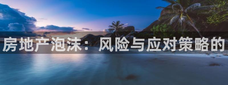 新宝5娱乐学：房地产泡沫：风险与应对策略的