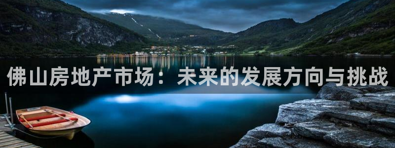 新宝5安卓版：佛山房地产市场：未来的发展方向与挑战