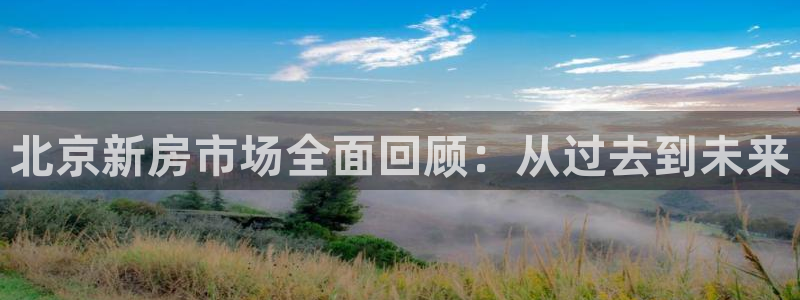 新宝5挂机：北京新房市场全面回顾：从过去到未来