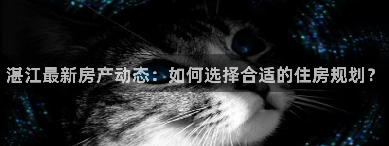 新宝5测速线路：湛江最新房产动态：如何选择合适的住房规划？