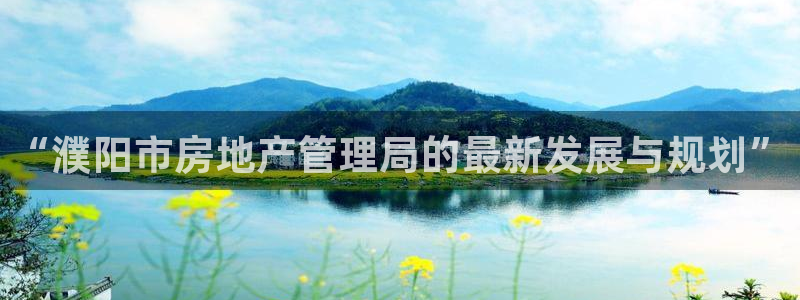 新宝5公司：“濮阳市房地产管理局的最新发展与规划”