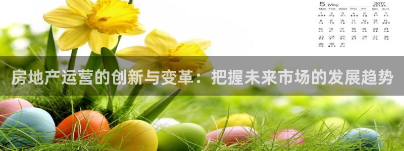 新宝5注册测速登录：房地产运营的创新与变革：把握未来市场的发
