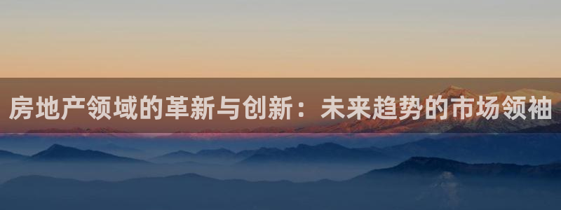 5新宝：房地产领域的革新与创新：未来趋势的市场领袖