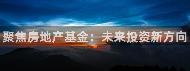新宝5登录注册：聚焦房地产基金：未来投资新方向