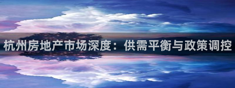 新宝5测登录：杭州房地产市场深度：供需平衡与政策调控