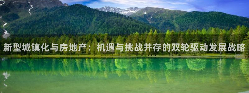 新宝5手机登录：新型城镇化与房地产：机遇与挑战并存的双轮驱动